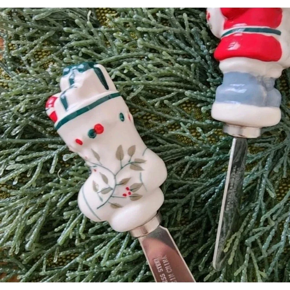 Pfaltzgraff Winterberry Spreaders Set of 4
